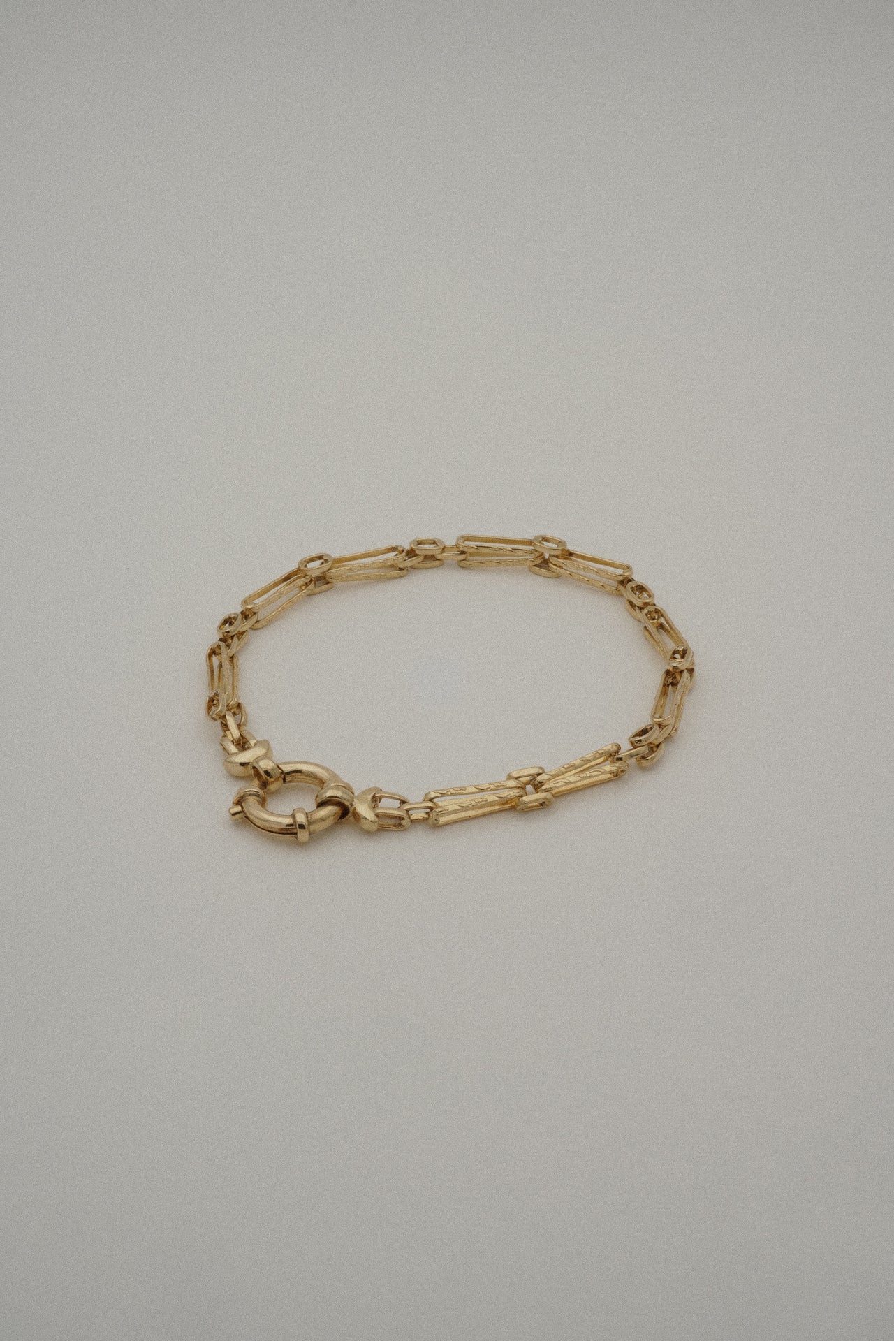 Gold Gate Bar Bracelet