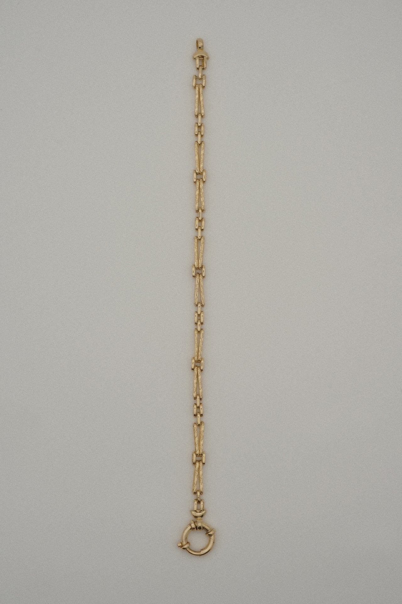 Gold Gate Bar Bracelet