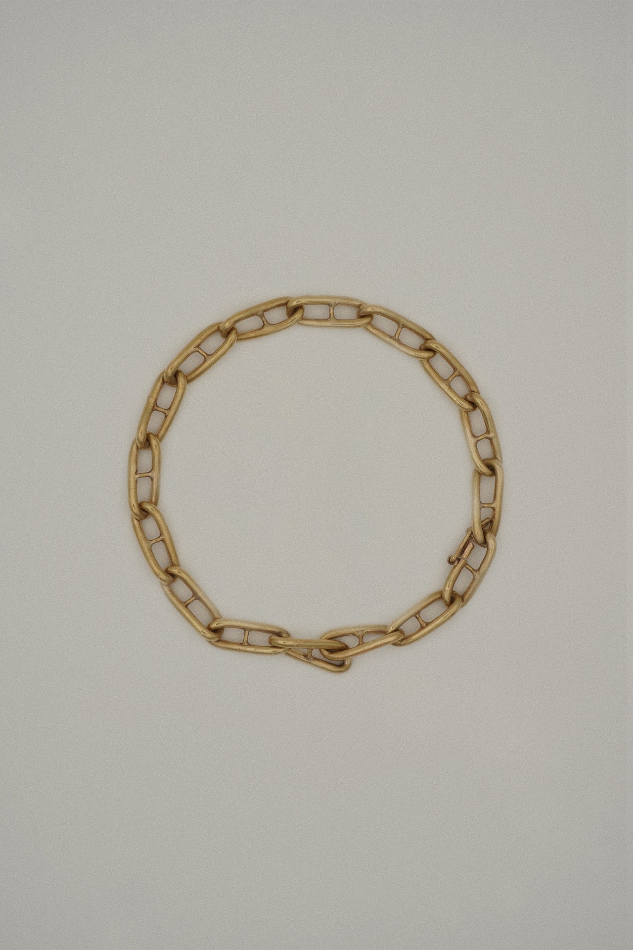 Twisted Link Gold Bracelet