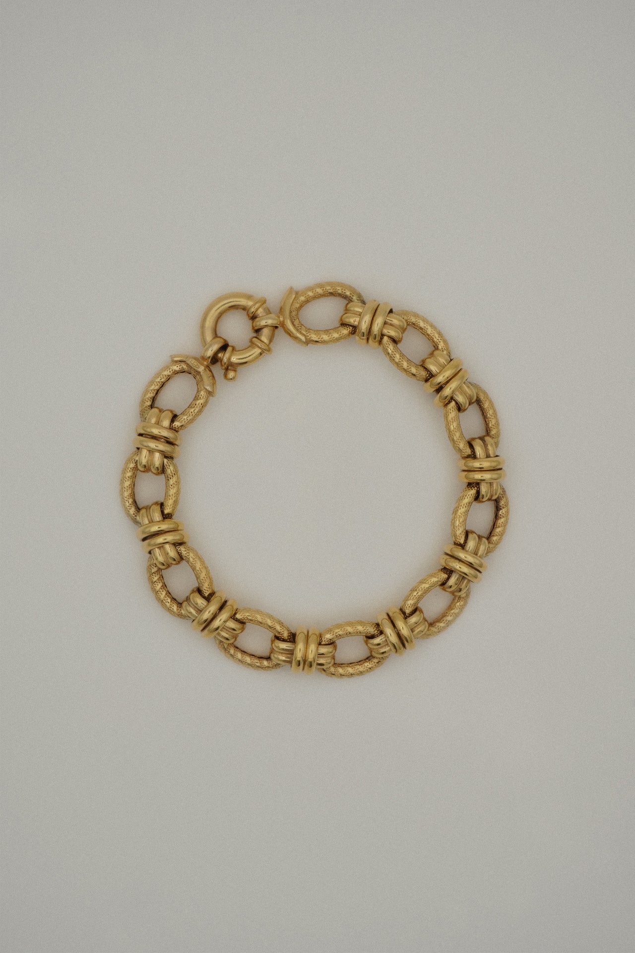 Wrap Link Gold Bracelet