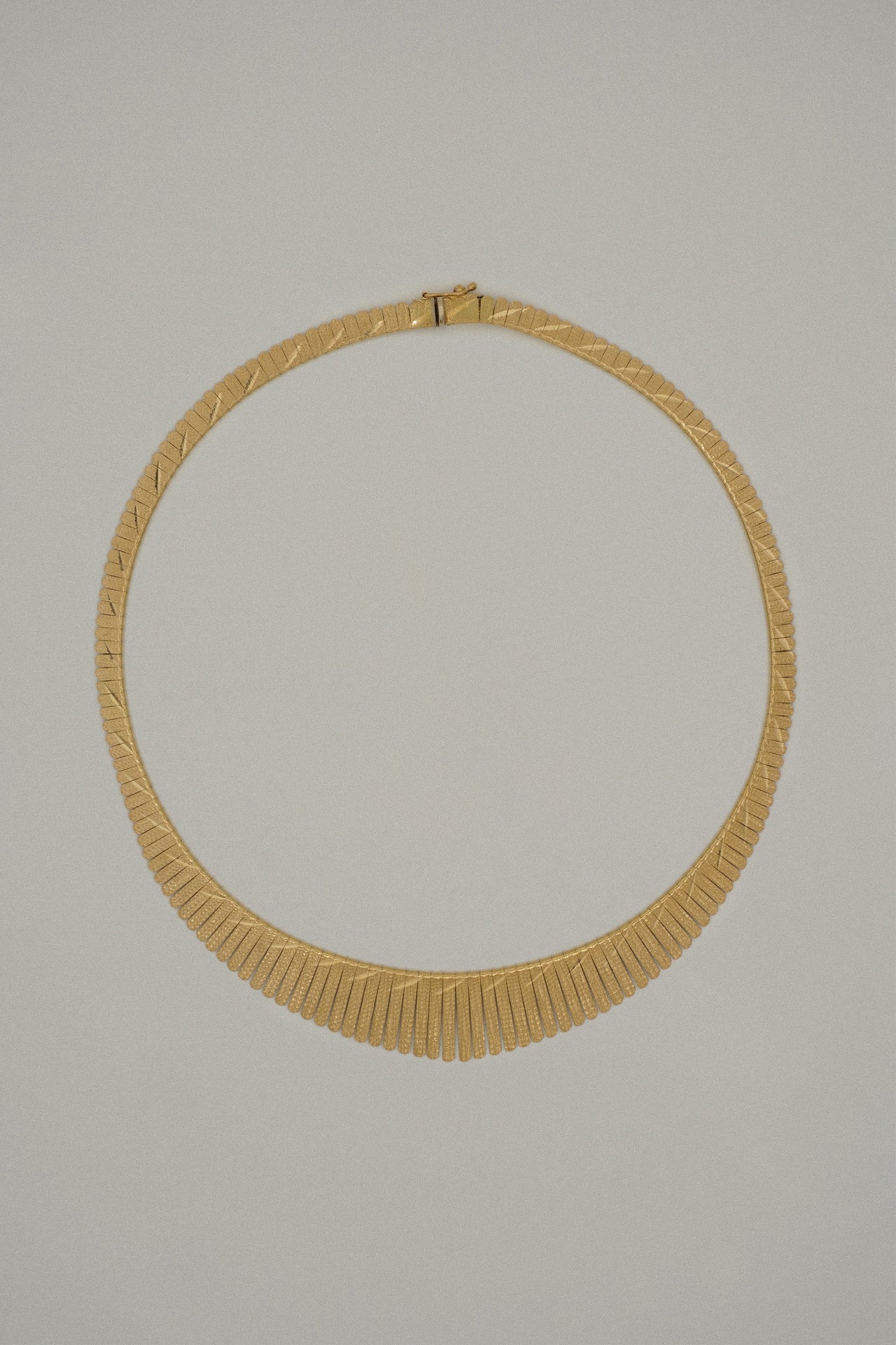 Gold Fringe Necklace