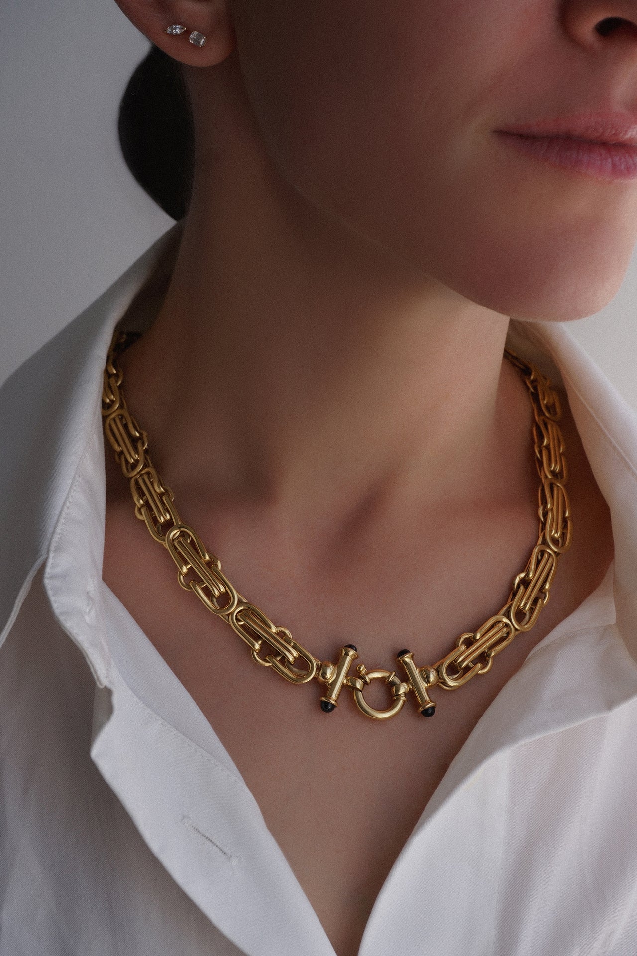 Statement Chain Link Necklace