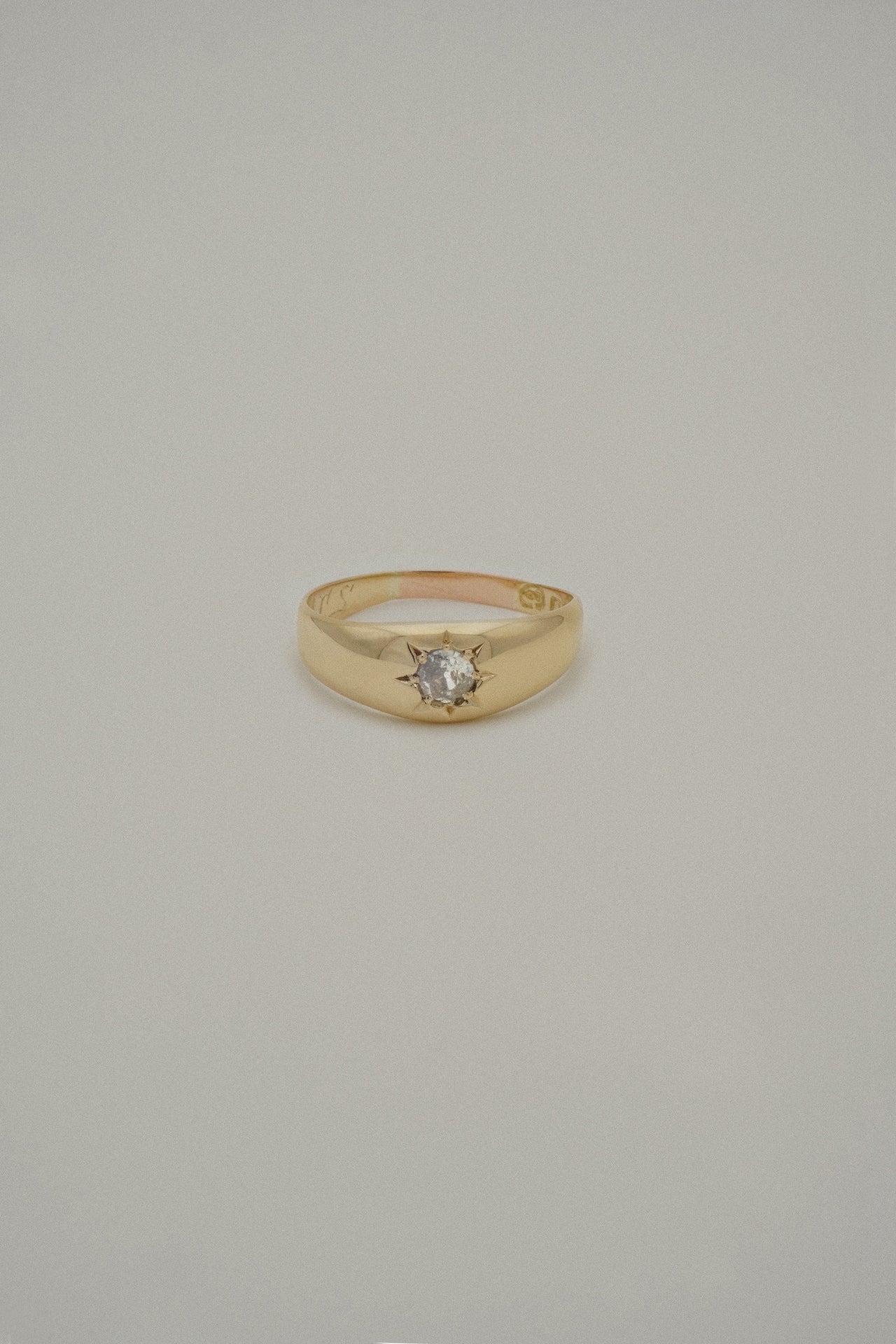 Diamond Dome Sun Ring