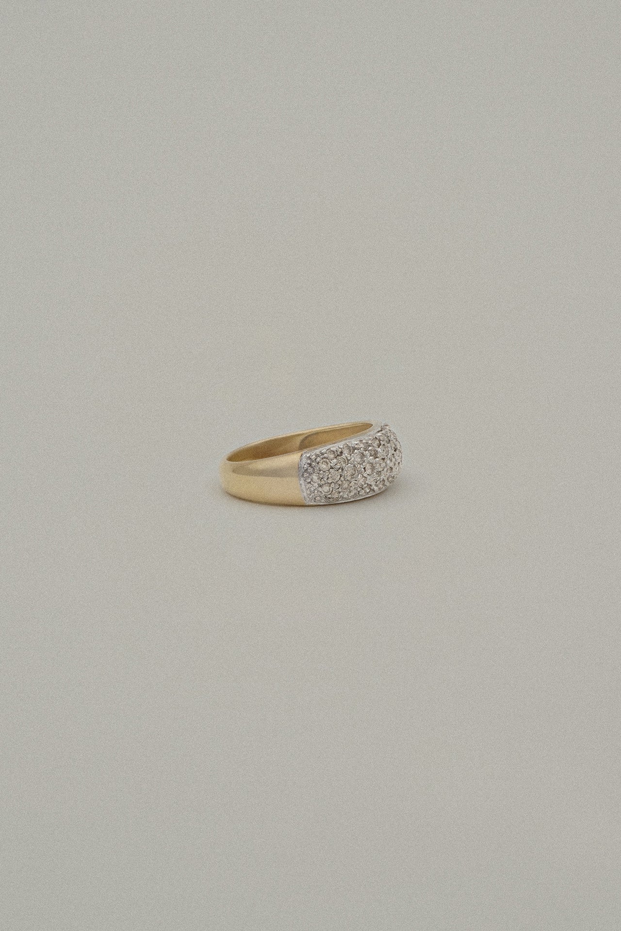 Pavé Diamond Dome Ring