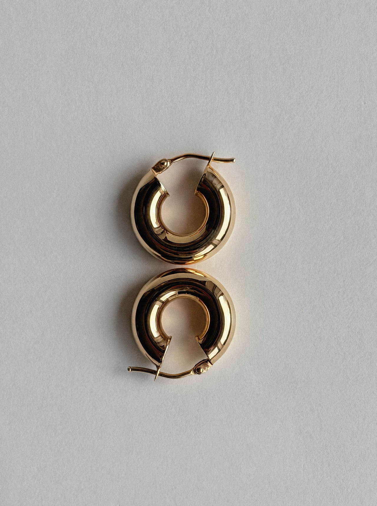 Gold Chunky Hoops