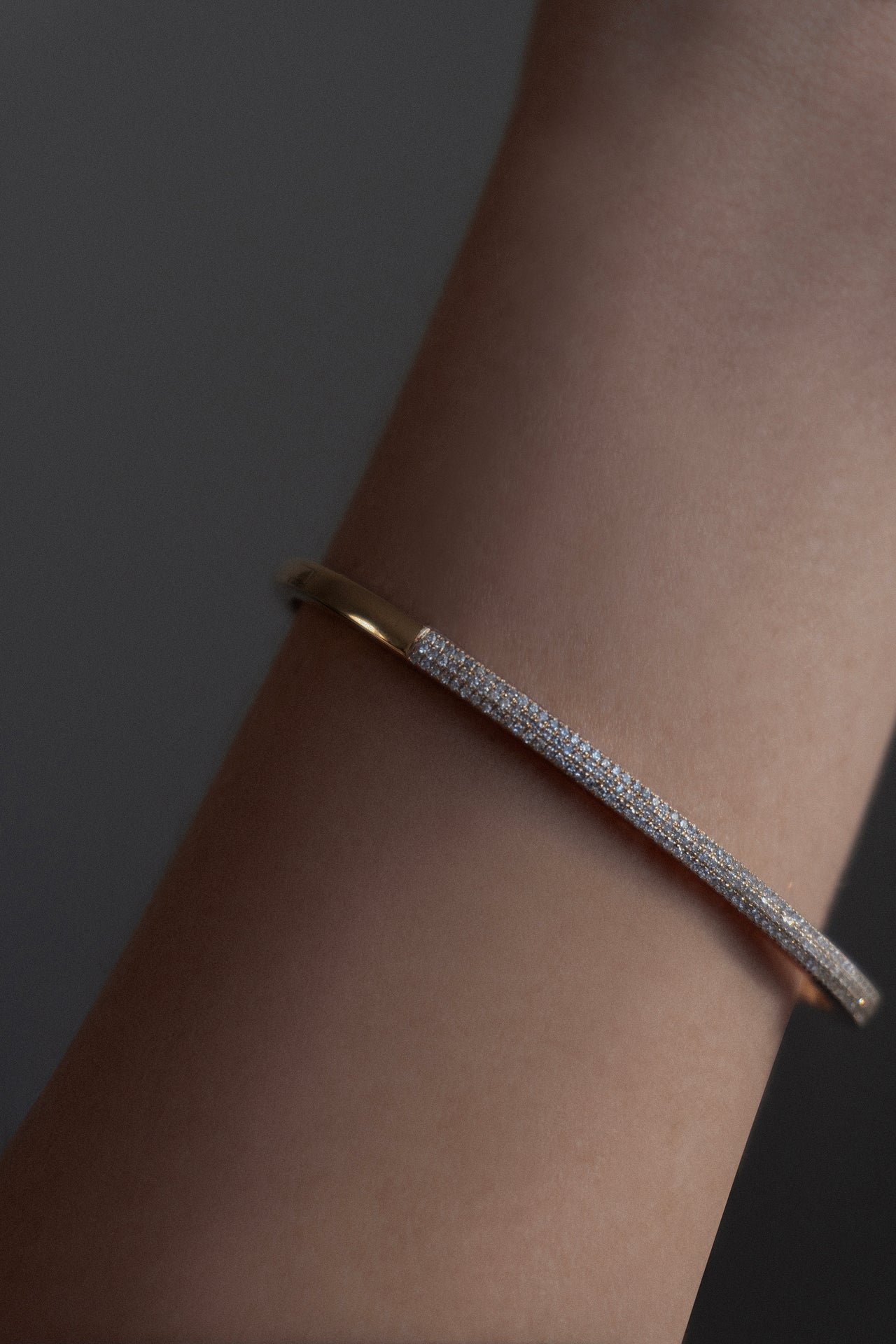 Pavé Diamond Bangle