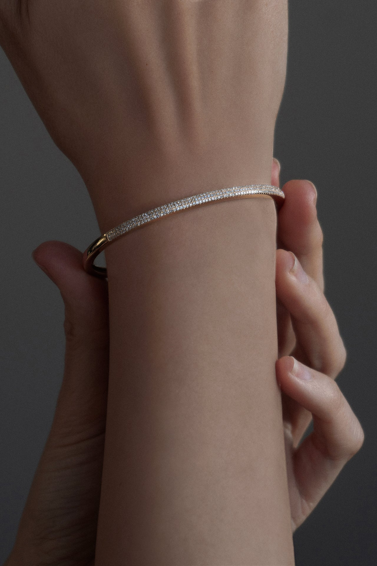 Pavé Diamond Bangle