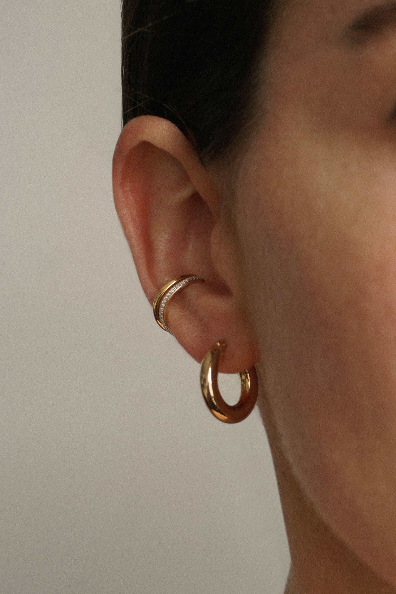 Double Wave Ear Cuff