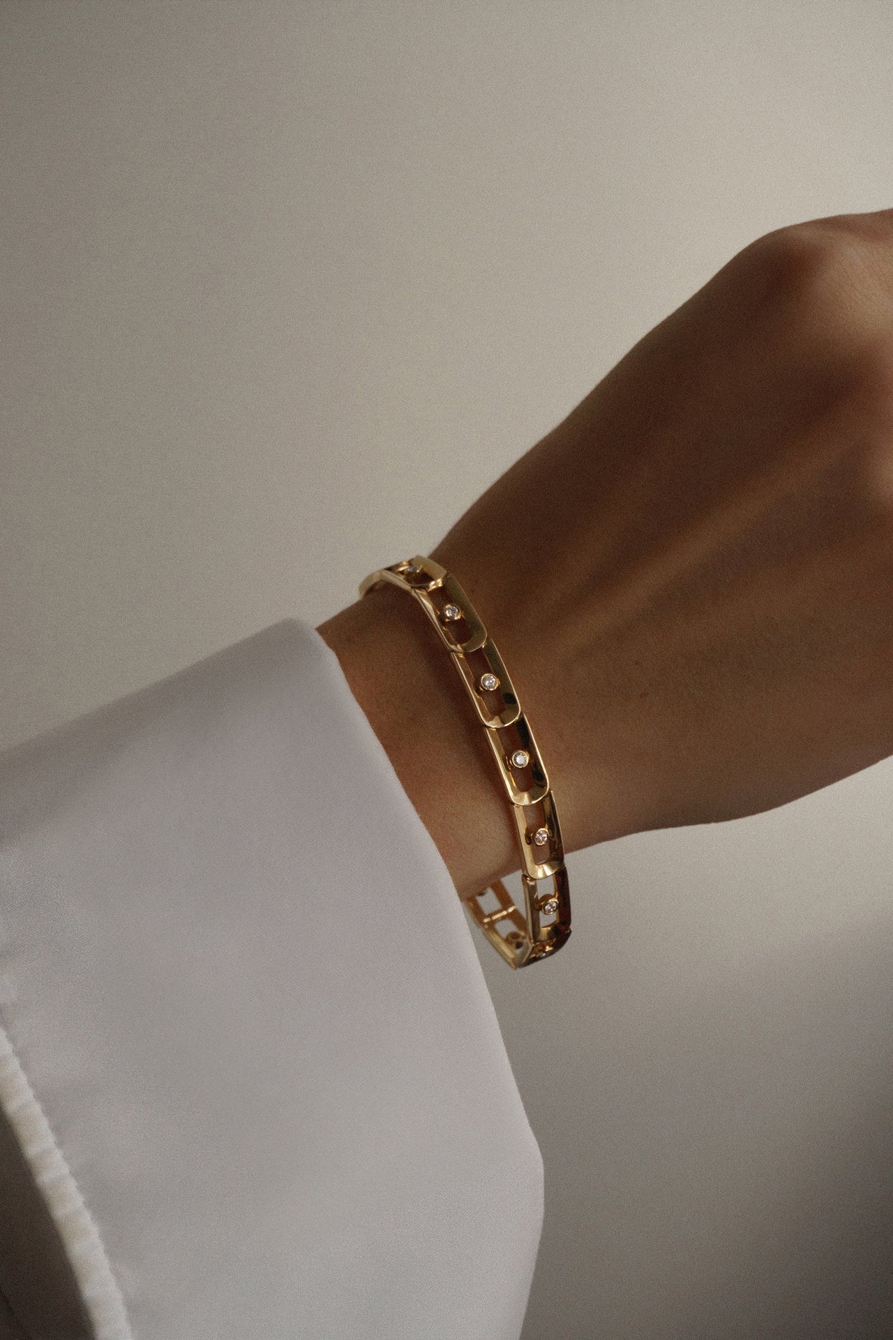 Diamond Link Bracelet