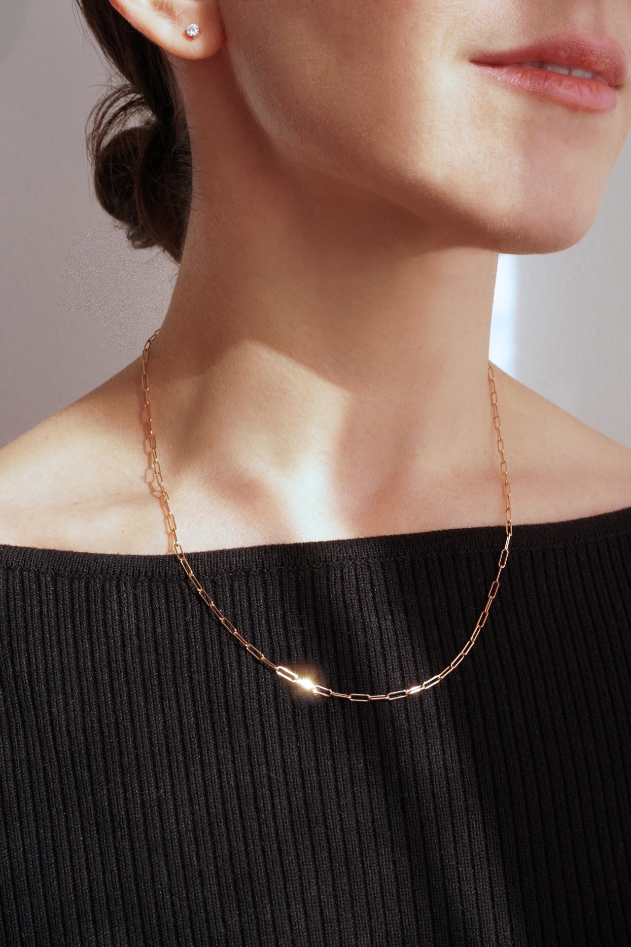 Petit Paperclip Necklace