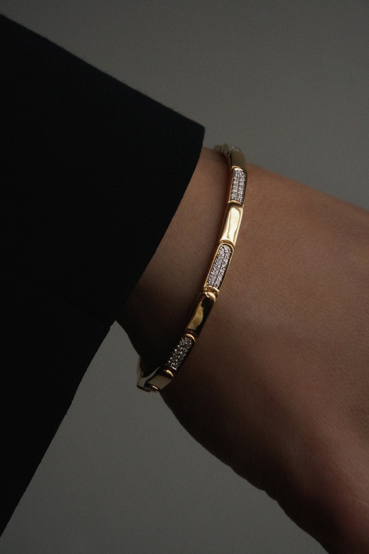 Diamond Bar Bracelet