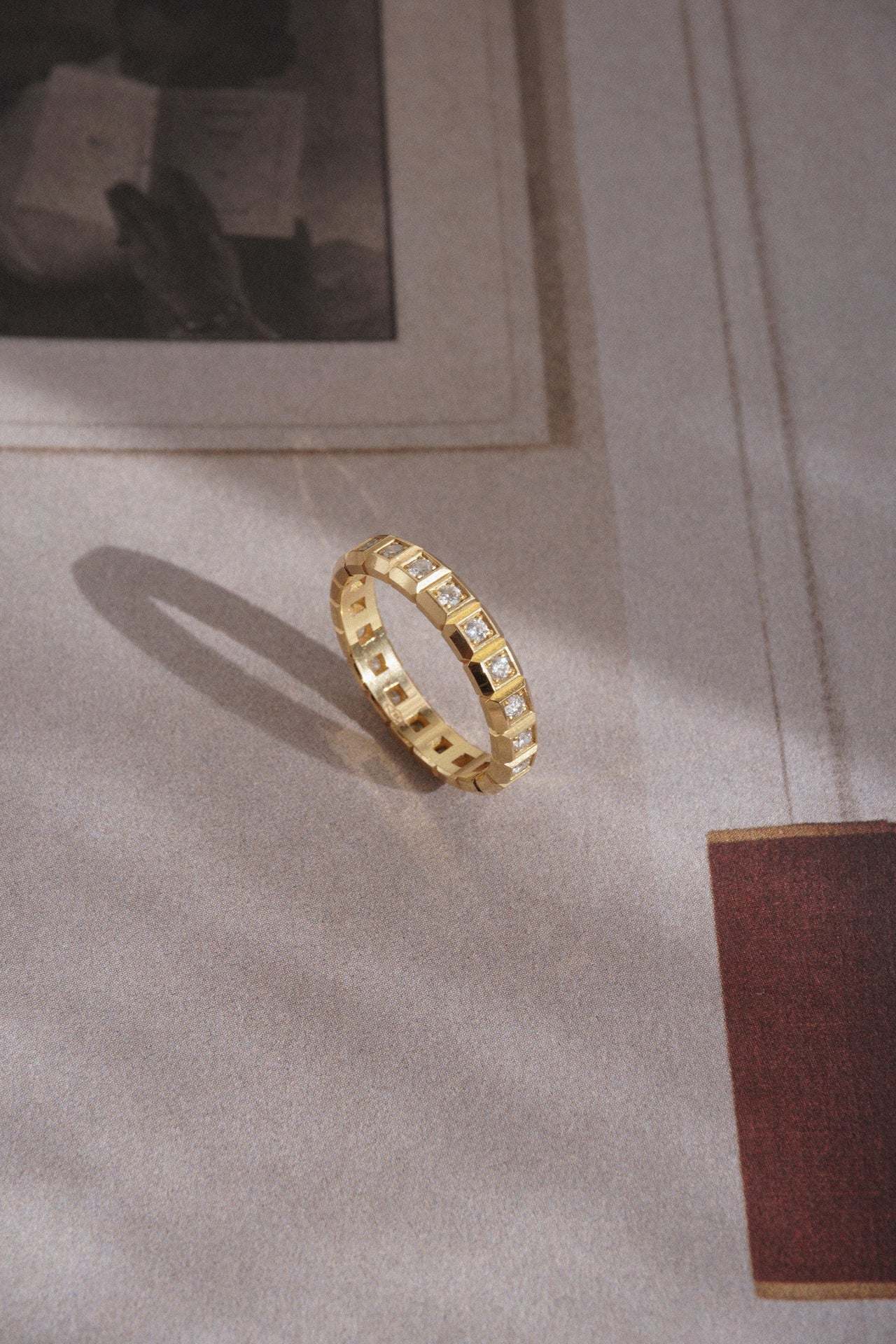 Square-Set Eternity Ring